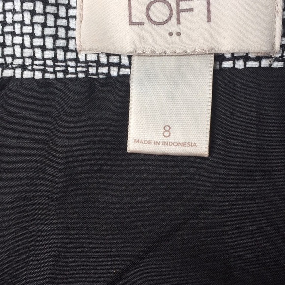 Size 8 Loft skirt black and white - Picture 4 of 4